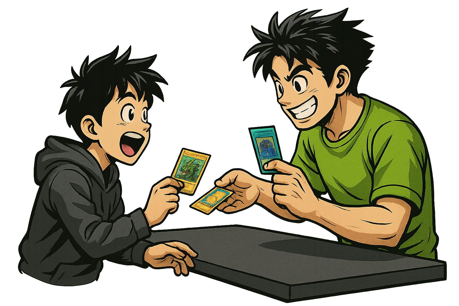 Échange de cartes TCG